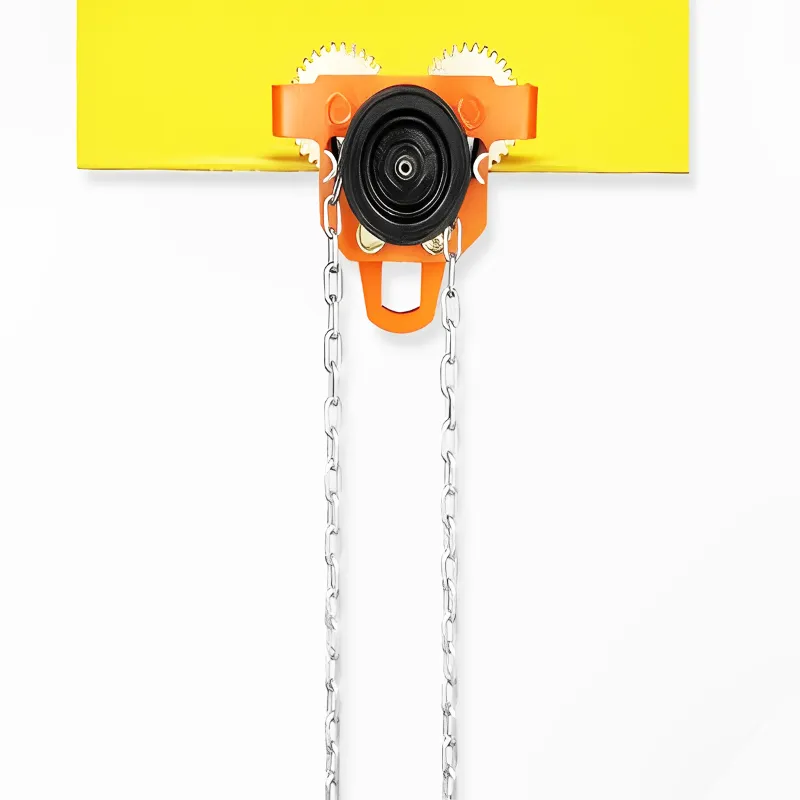 Globe 3 Ton Manual Monorail Travelling Trolley With 3 Meter & 5 mm Hand Chain - 12 Month Warranty